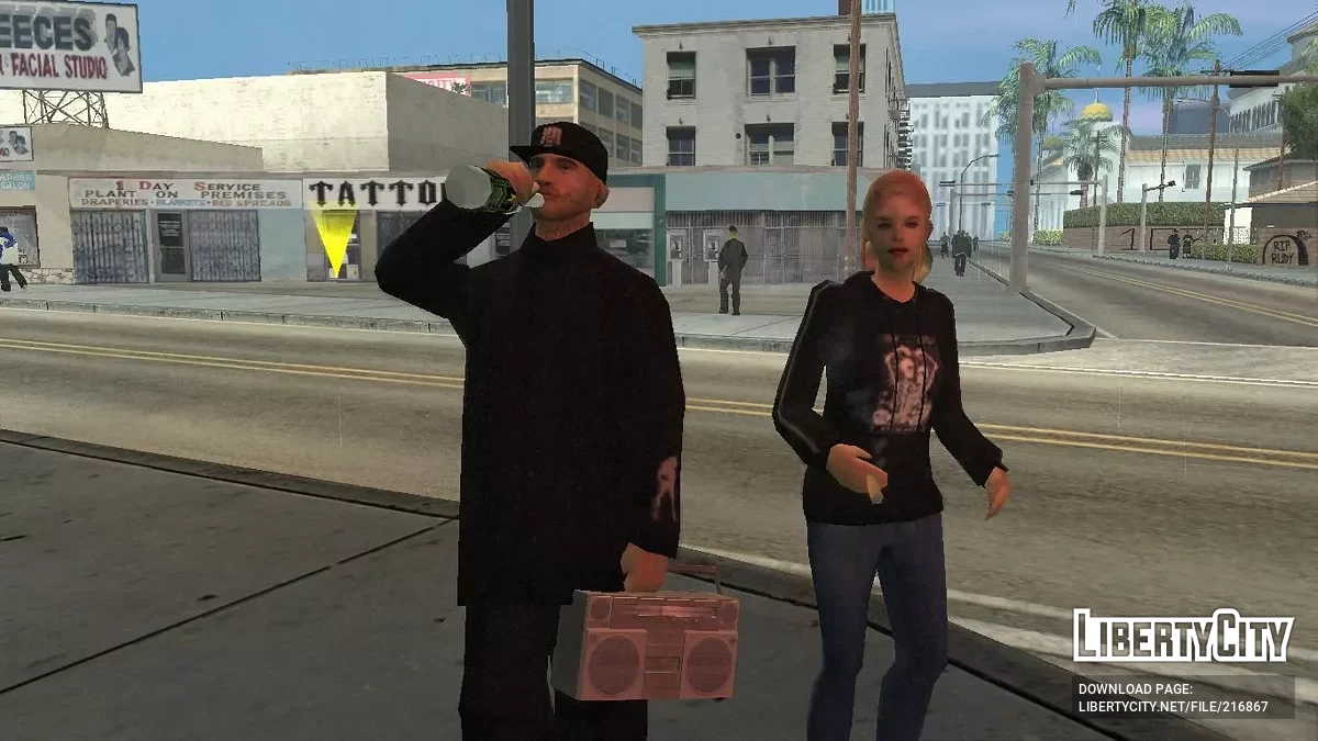 Pacote de skin da Irmandade Ariana / GTA San Andreas