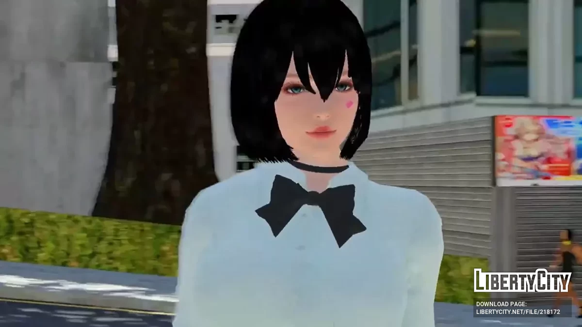 Coleção de personagens de mangá/anime «Alice Hitomi e Monica» / GTA San Andreas