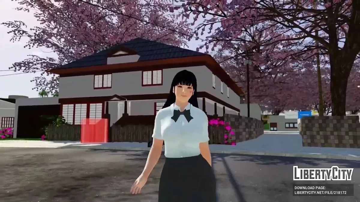 Coleção de personagens de mangá/anime «Alice Hitomi e Monica» / GTA San Andreas