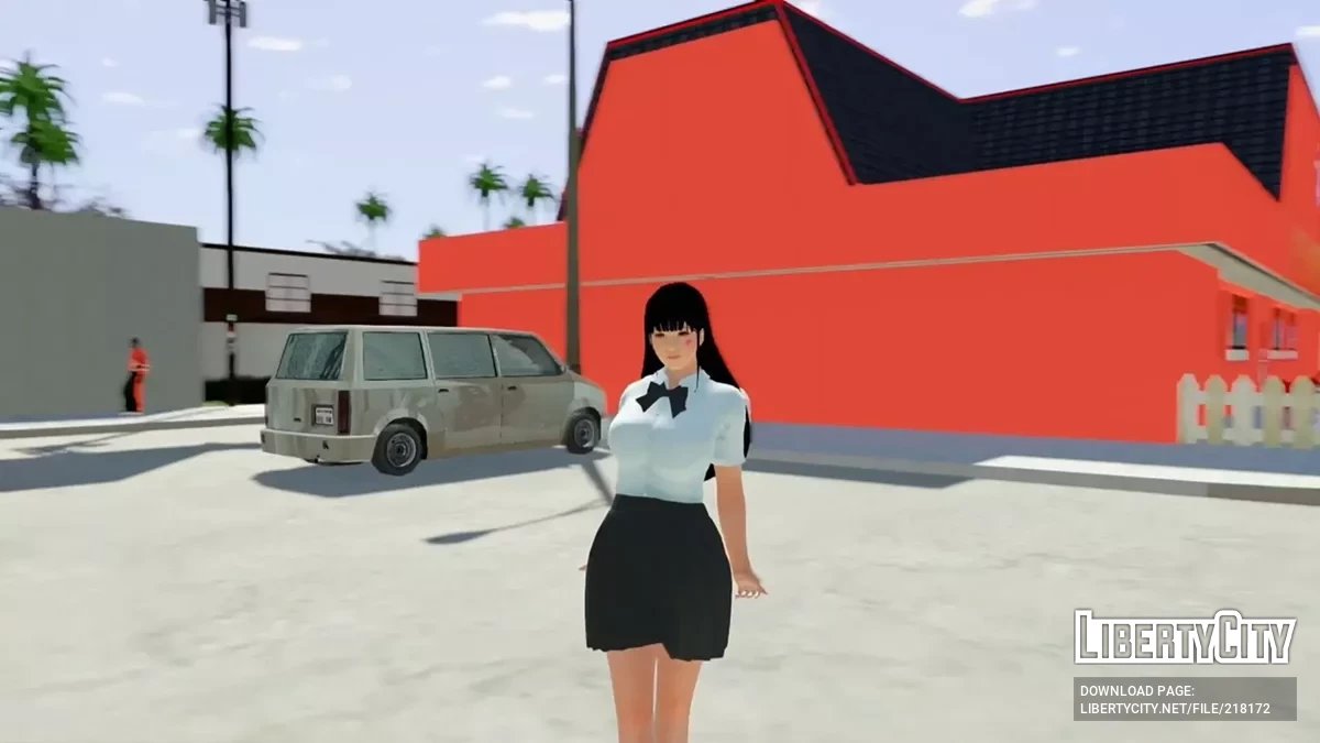 Coleção de personagens de mangá/anime «Alice Hitomi e Monica» / GTA San Andreas