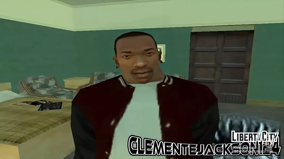 Coleção de skins do CJ em vários uniformes / GTA San Andreas