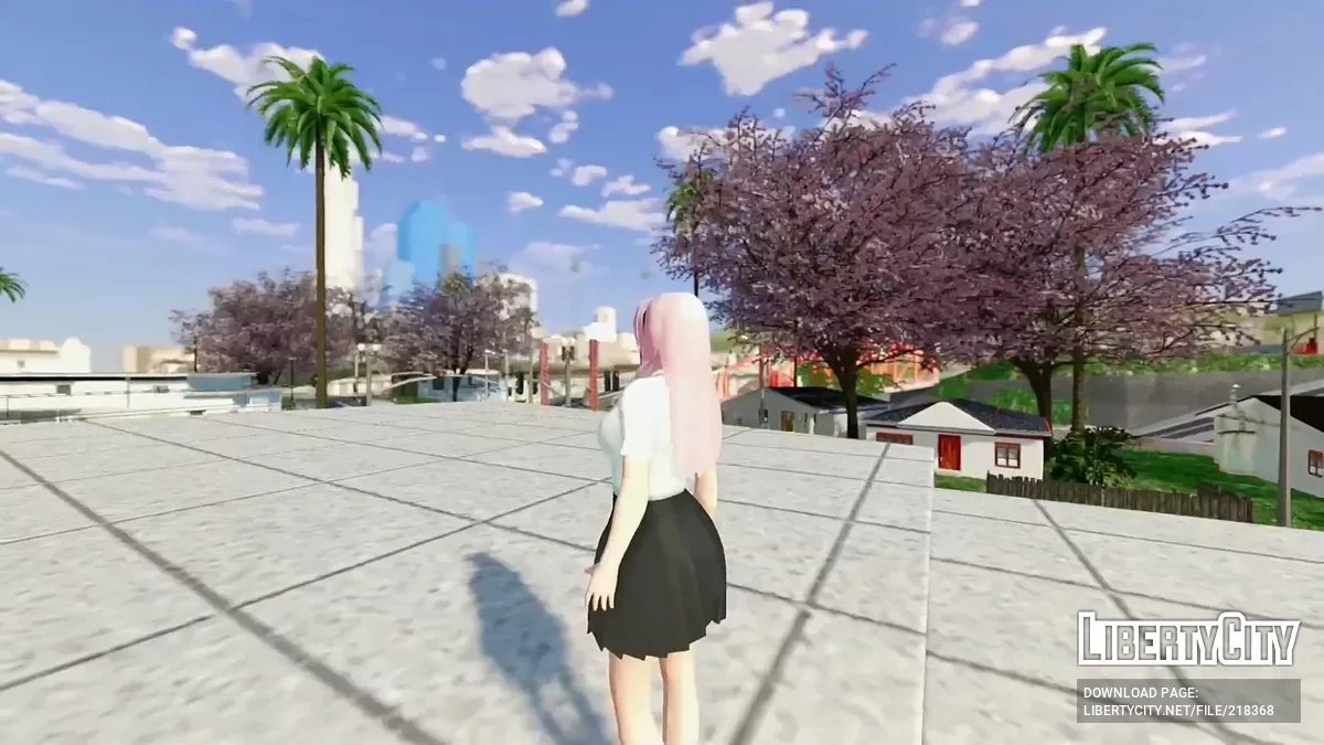 Compilation de personnages du manga/anime « Alice Hitomi et Monica » (deuxième compilation) / GTA San Andreas