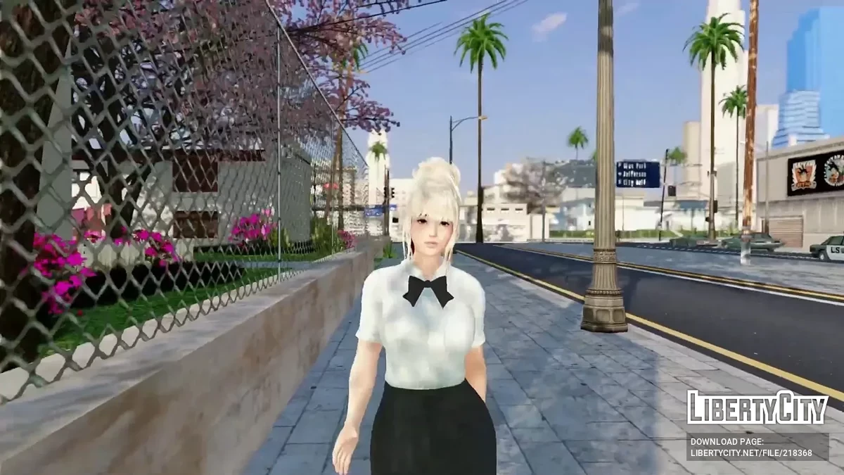 Compilation de personnages du manga/anime « Alice Hitomi et Monica » (deuxième compilation) / GTA San Andreas