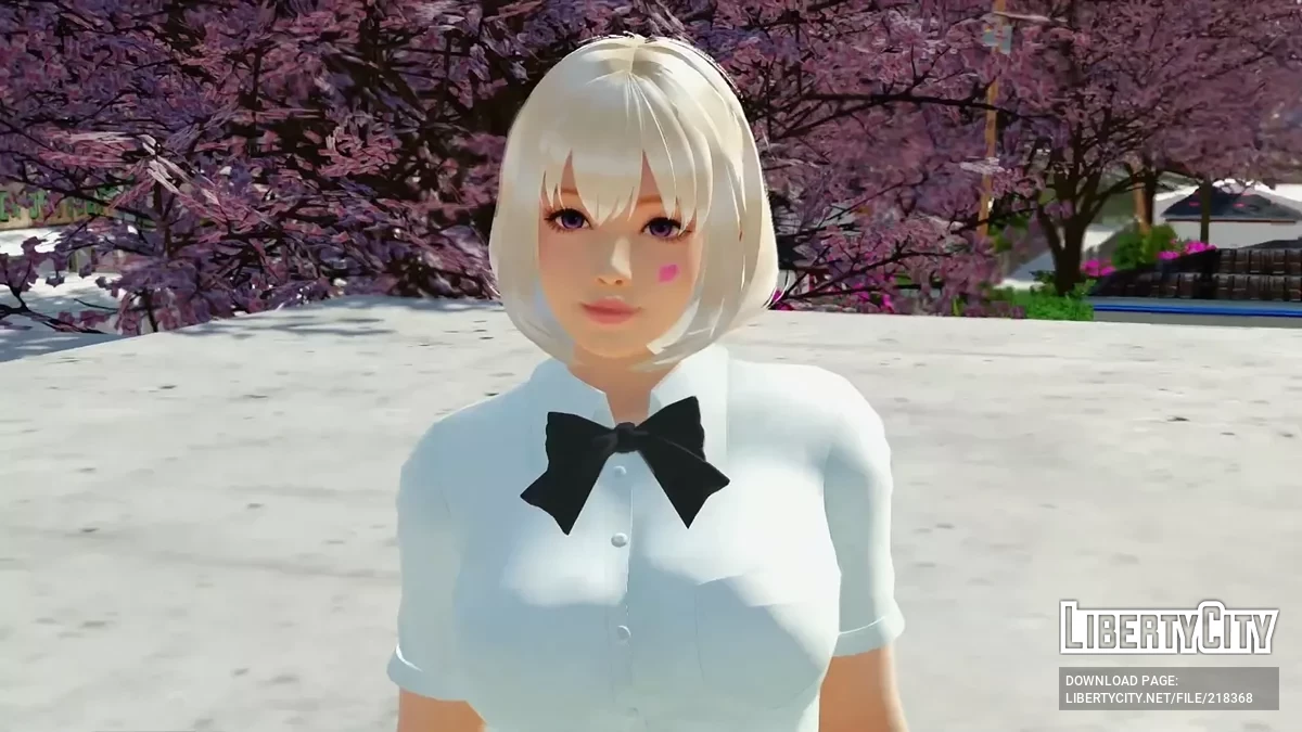 Compilation de personnages du manga/anime « Alice Hitomi et Monica » (deuxième compilation) / GTA San Andreas