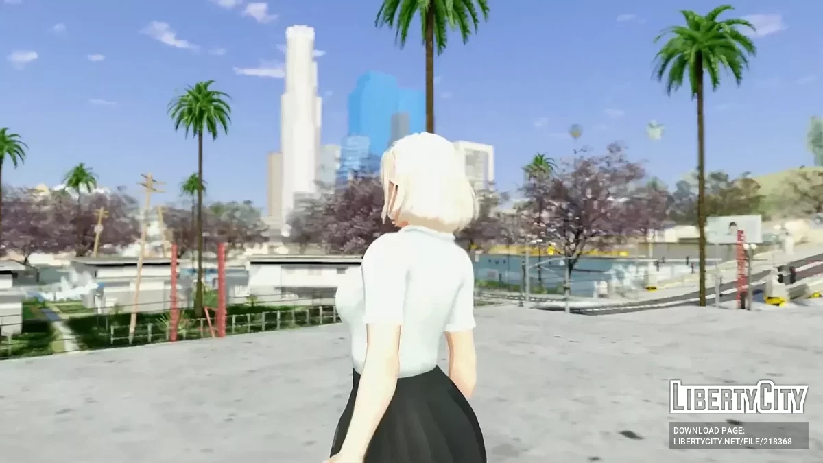 Compilation de personnages du manga/anime « Alice Hitomi et Monica » (deuxième compilation) / GTA San Andreas