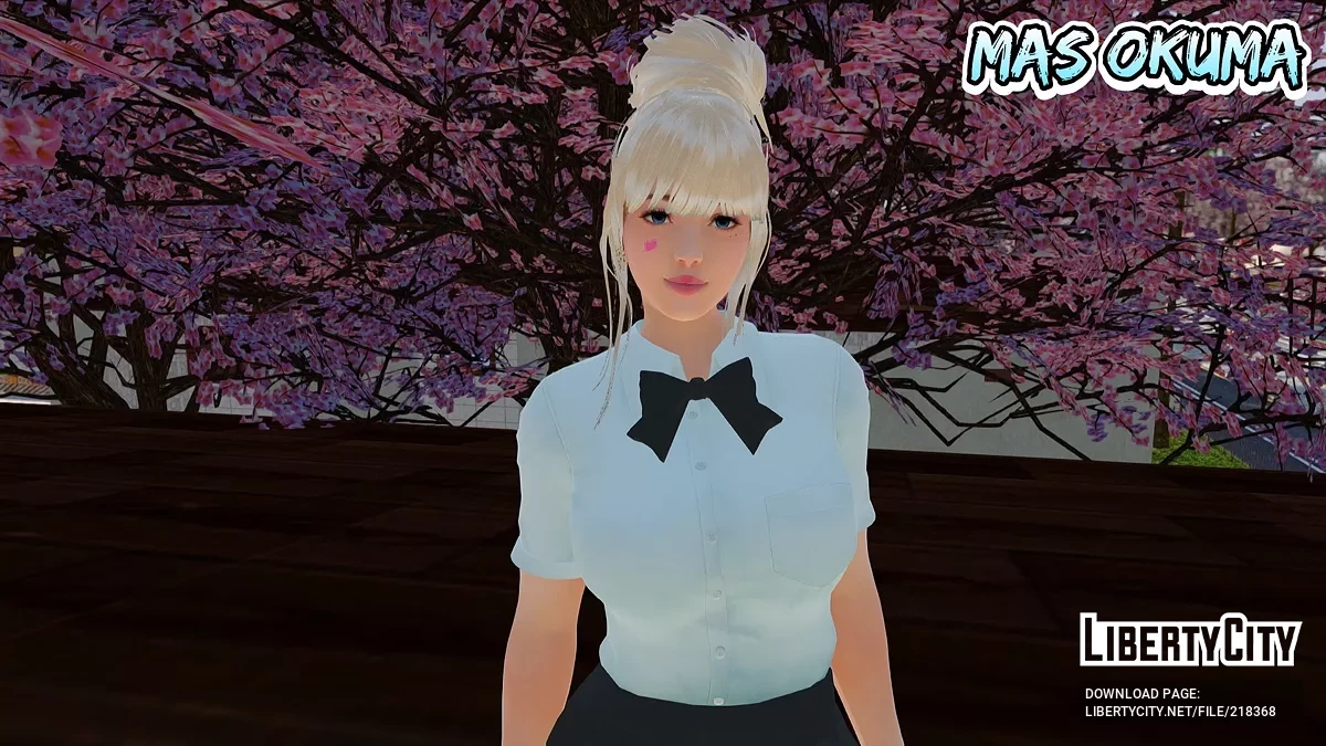 Compilation de personnages du manga/anime « Alice Hitomi et Monica » (deuxième compilation) / GTA San Andreas