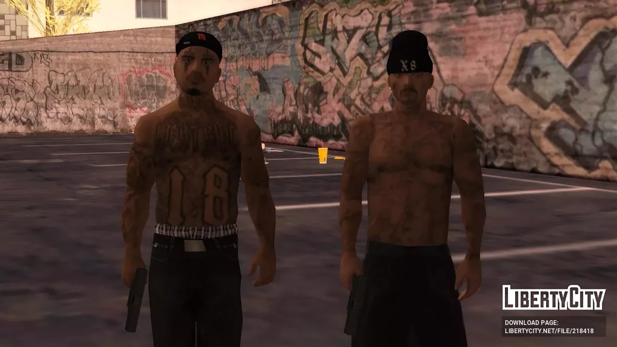 Pacote de gangues salvadorenhas / GTA San Andreas