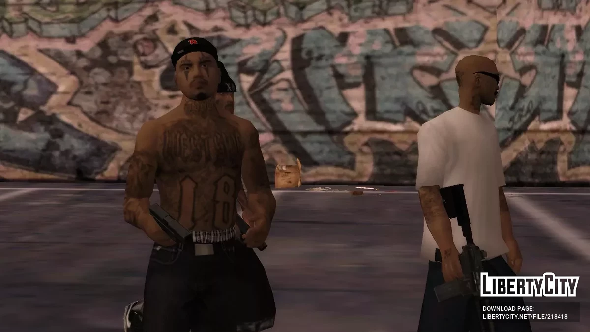 Pacote de gangues salvadorenhas / GTA San Andreas