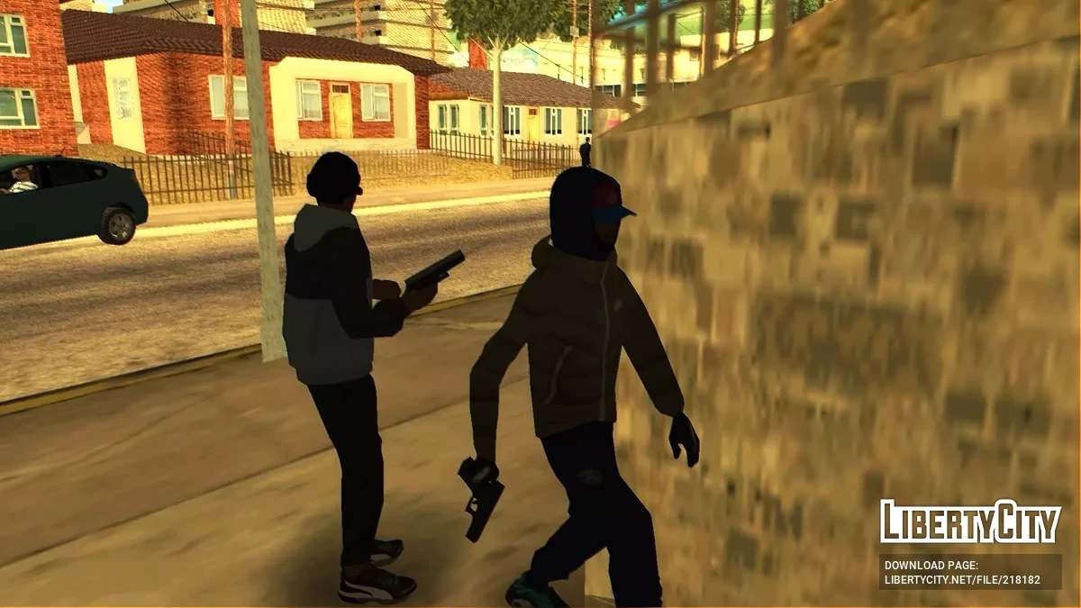 Coleção de skins UK Roadman / GTA San Andreas