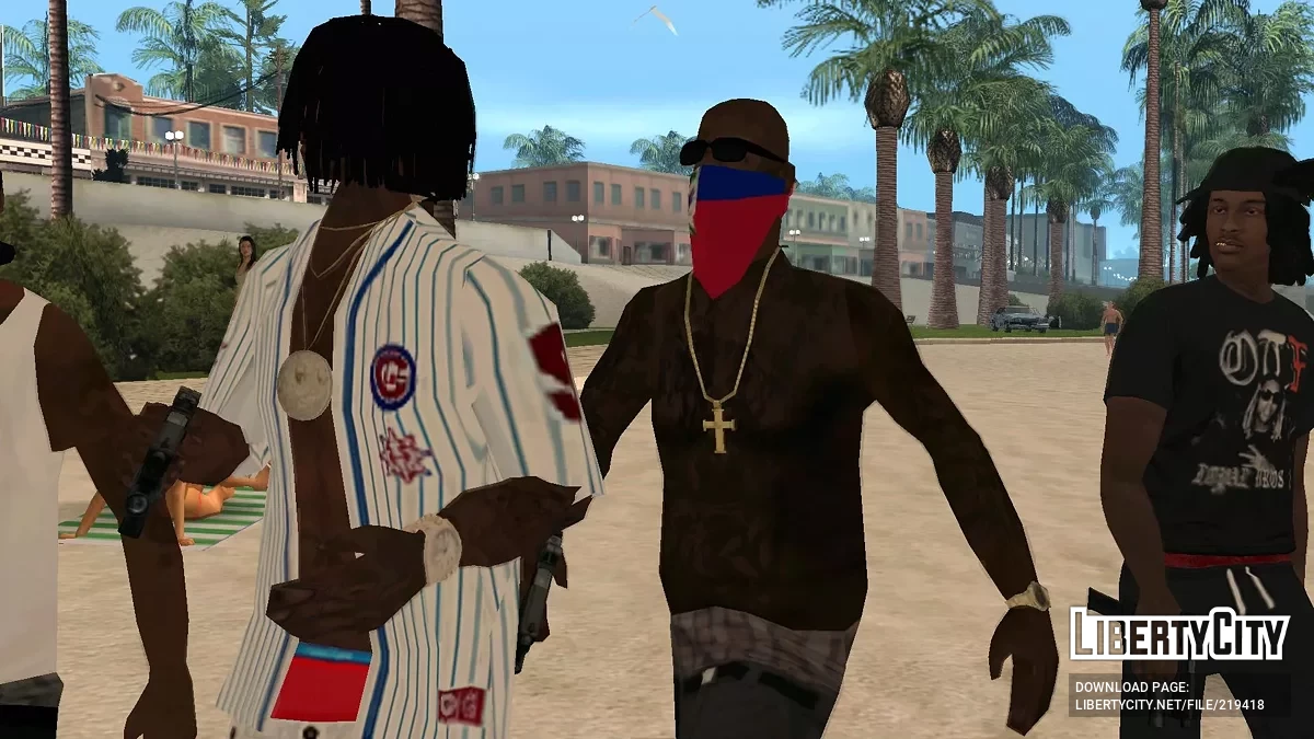 Haitian MOB Pack / GTA San Andreas