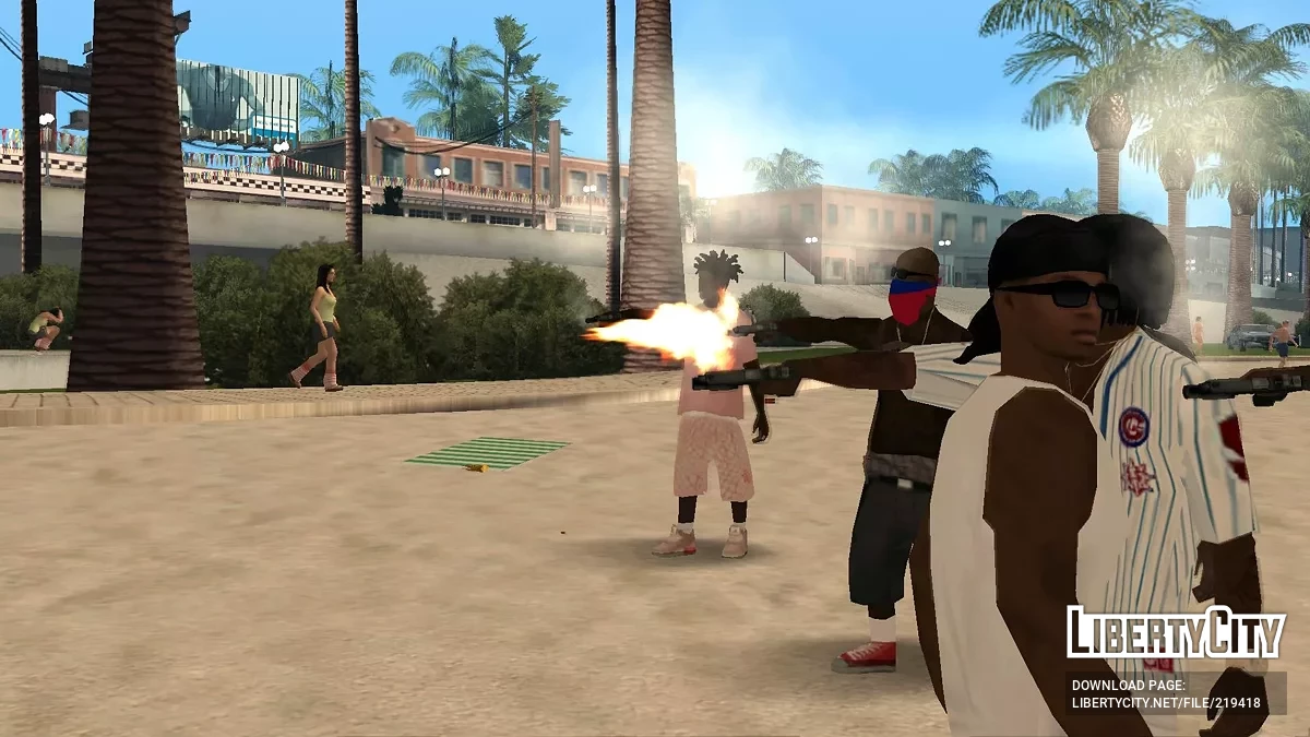 Haitian MOB Pack / GTA San Andreas