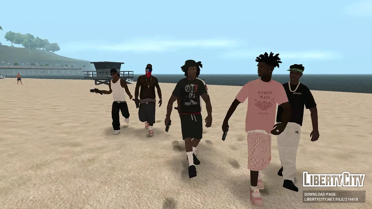 Haitian MOB Pack / GTA San Andreas
