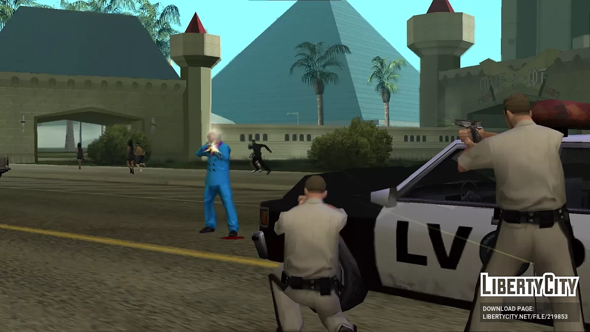 بدلة Vic Vance الأنيقة من Vice City Stories / جي تي إيه سان أندرياس