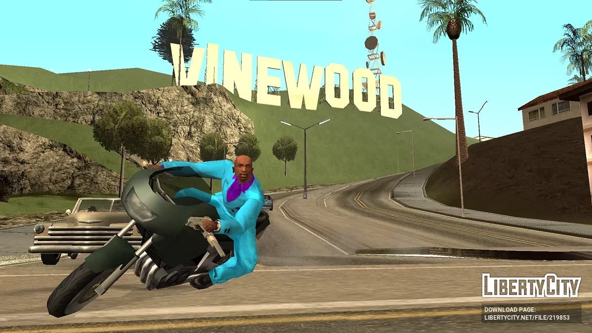 بدلة Vic Vance الأنيقة من Vice City Stories / جي تي إيه سان أندرياس