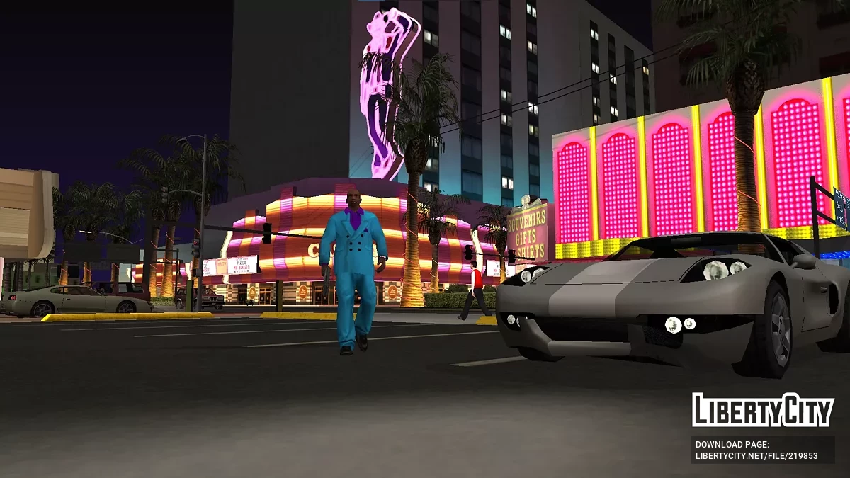 بدلة Vic Vance الأنيقة من Vice City Stories / جي تي إيه سان أندرياس