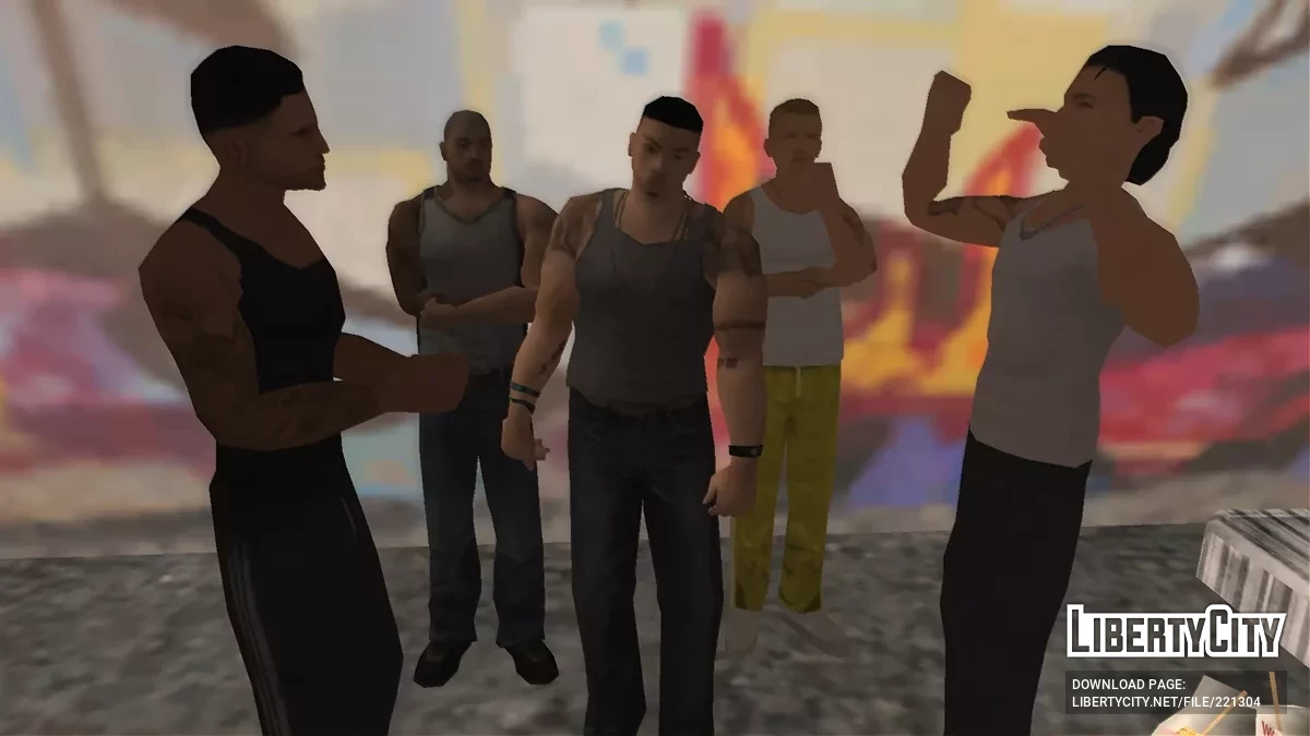 Gangues Asiáticas / GTA San Andreas