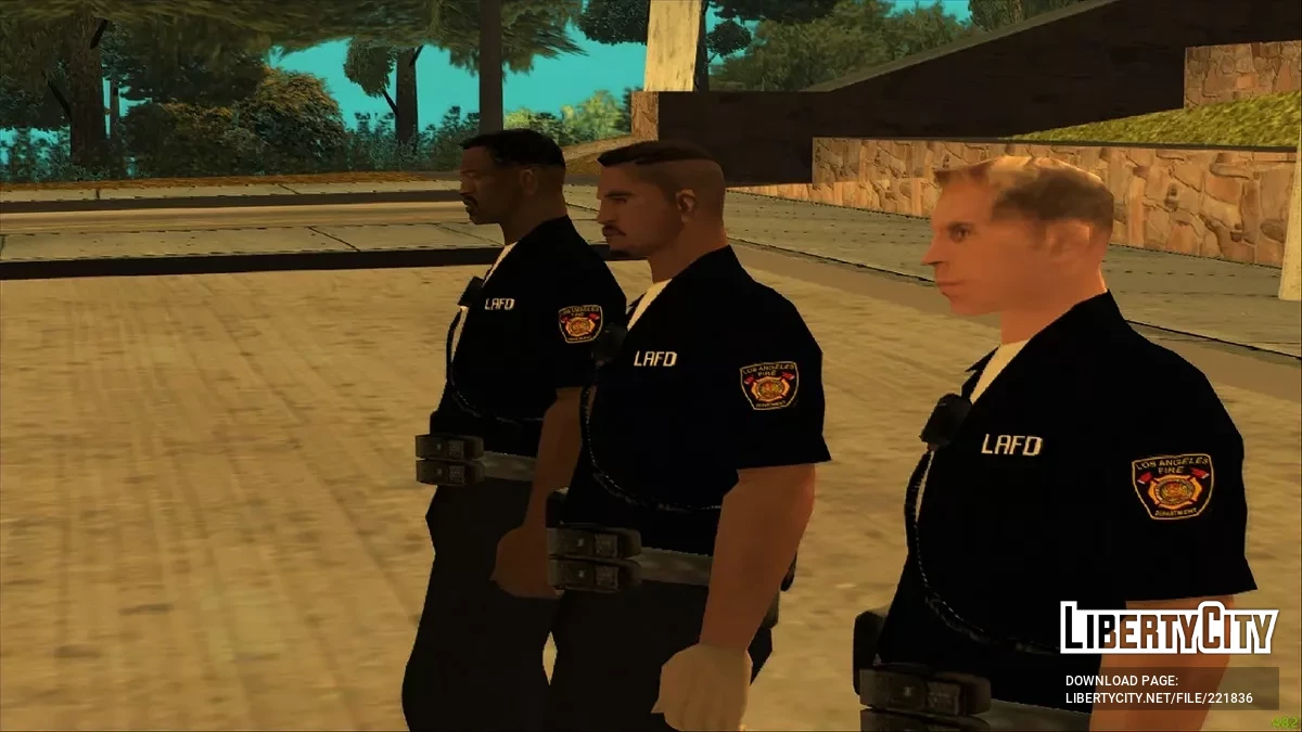 Парамедики LAFD / GTA San Andreas