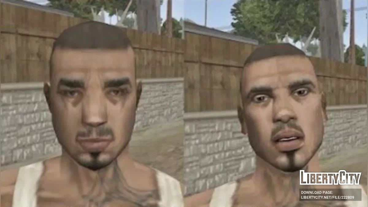 Cutscene Characters for gameplay / GTA San Andreas