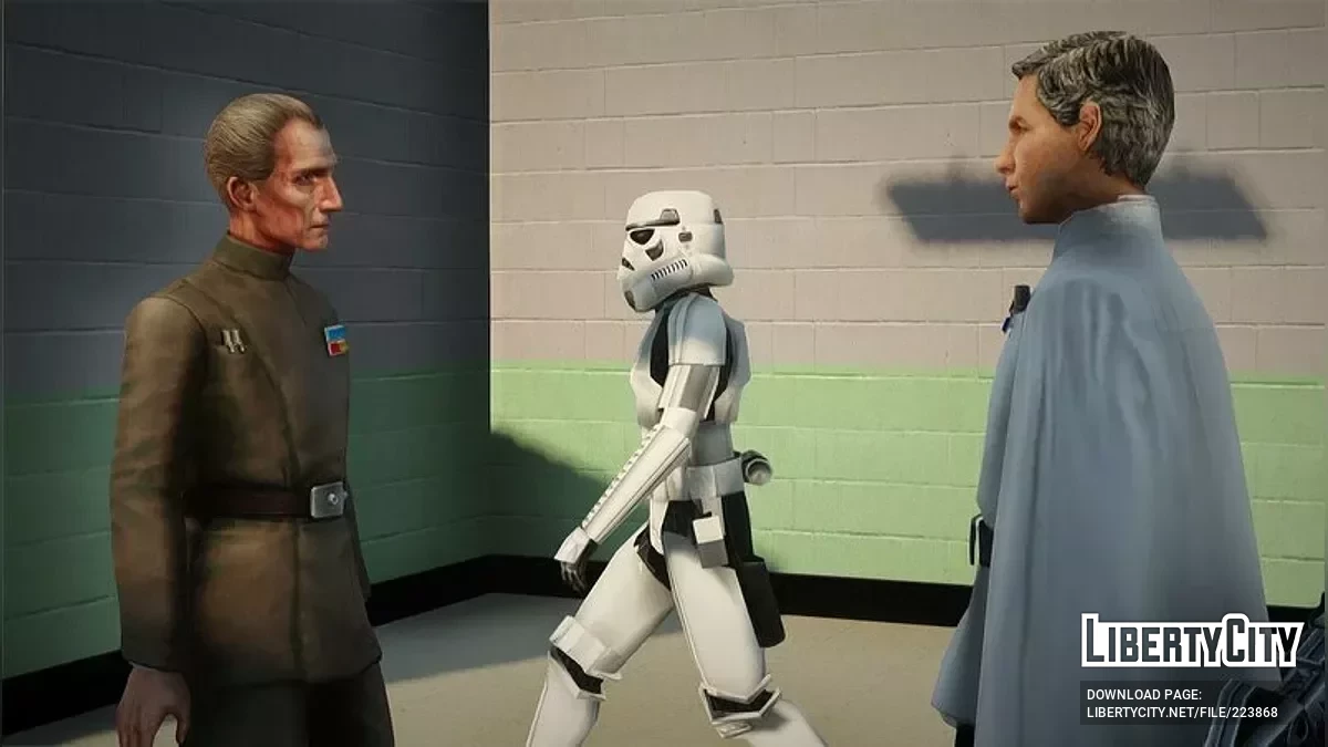 Імперія — Star Wars Rogue One / GTA San Andreas