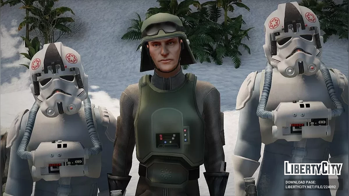 Sisi Kekaisaran dalam Pertempuran di Hoth (Star Wars) / GTA San Andreas