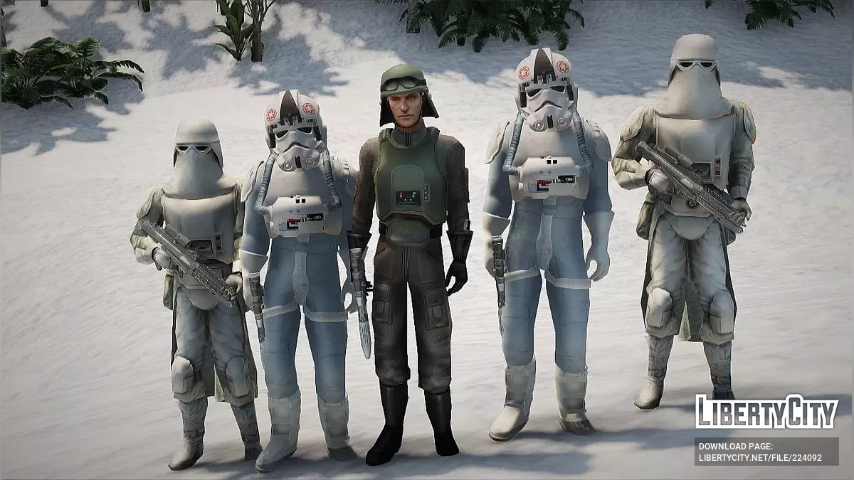 Sisi Kekaisaran dalam Pertempuran di Hoth (Star Wars) / GTA San Andreas