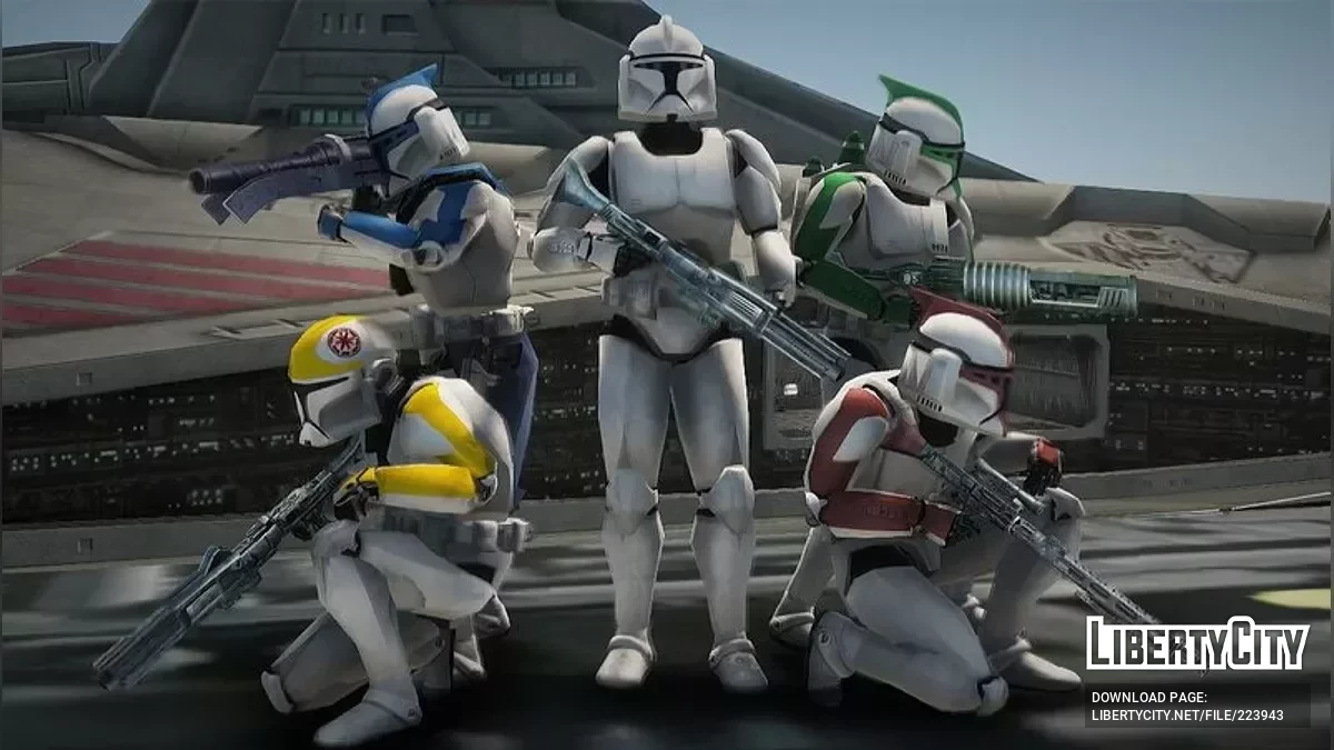 Paquete de skins de clones de primera generación / GTA San Andreas
