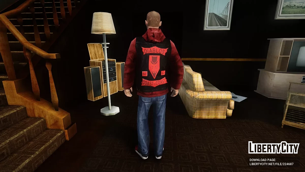 Байкери Diablos MC / GTA San Andreas