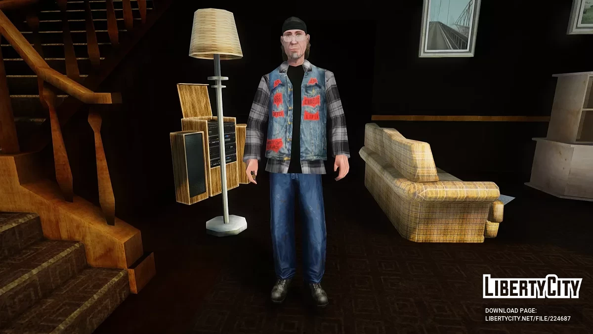 Байкери Diablos MC / GTA San Andreas