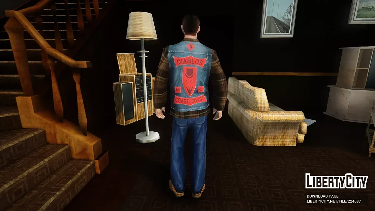 Байкери Diablos MC / GTA San Andreas