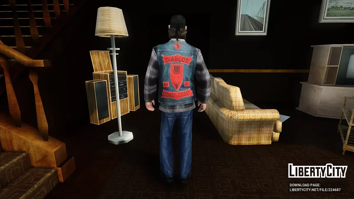 Байкери Diablos MC / GTA San Andreas