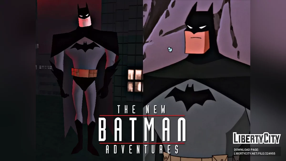 Batman Bruce Timm Skin Pack / GTA San Andreas