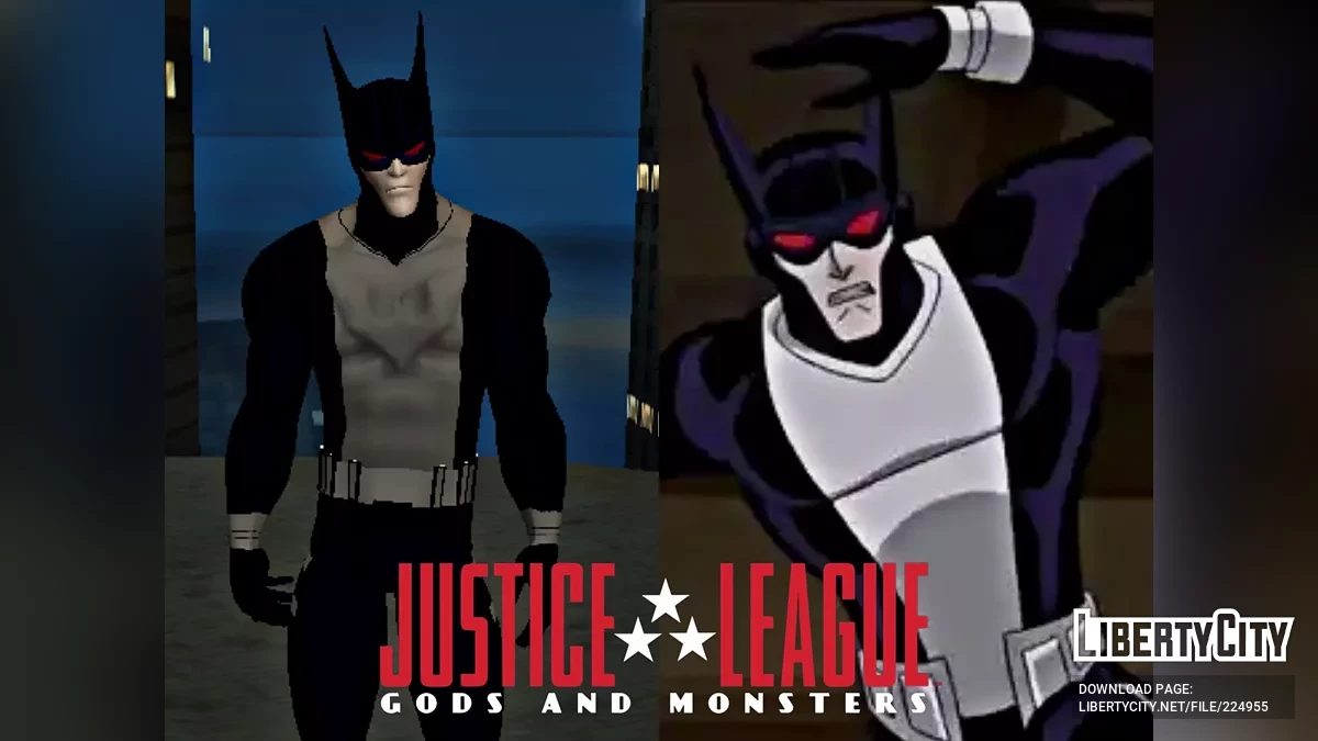 Batman Bruce Timm Skin Pack / GTA San Andreas