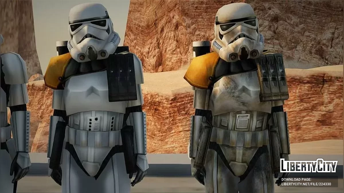 Pacote de skins de Stormtroopers de Star Wars / GTA San Andreas