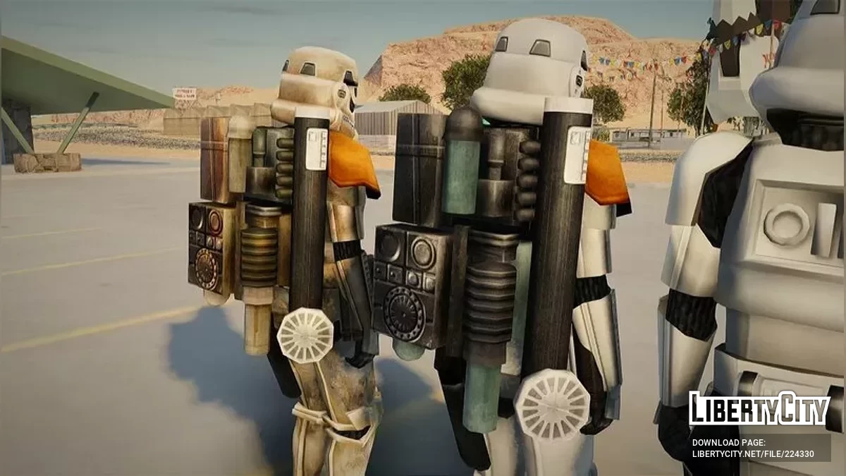 Pacote de skins de Stormtroopers de Star Wars / GTA San Andreas