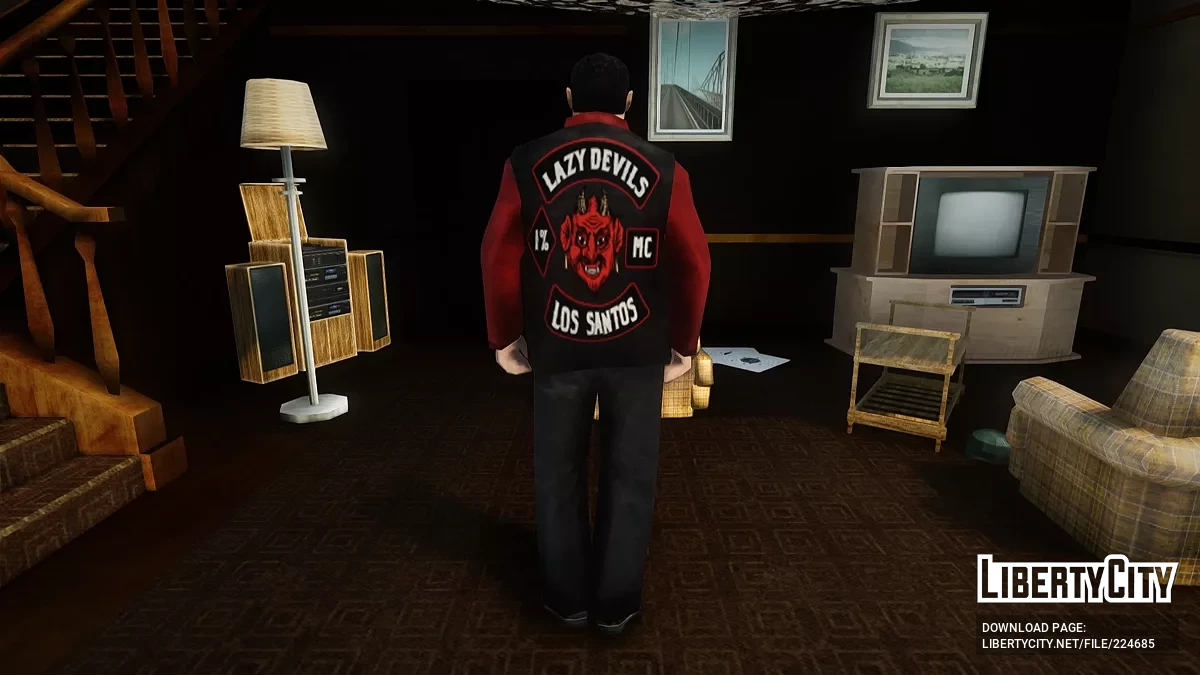 Скіни Lazy Devils MC / GTA San Andreas