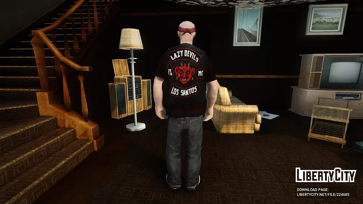 Скіни Lazy Devils MC / GTA San Andreas