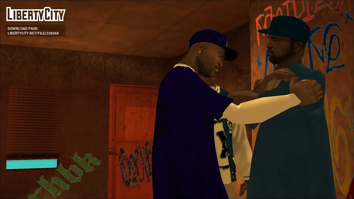 Crips & Bloods (Pack de Peaux de Vrais Gangsters) / GTA San Andreas