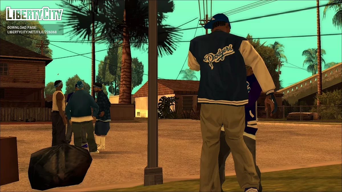 Crips & Bloods (Pack de Peaux de Vrais Gangsters) / GTA San Andreas
