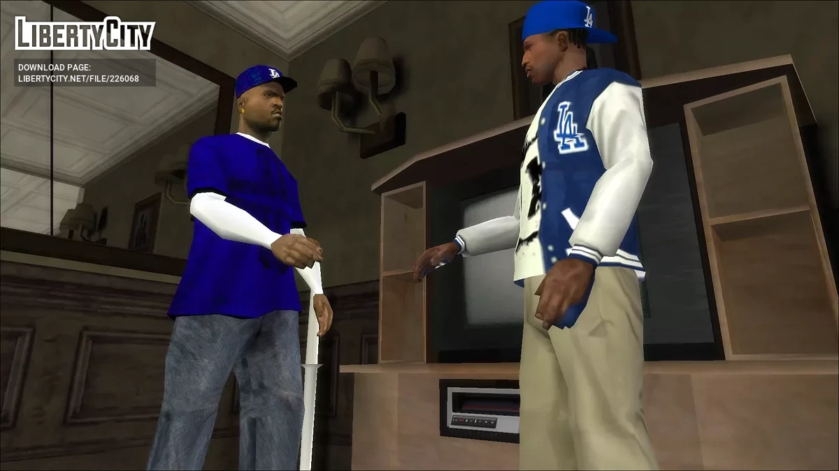 Crips & Bloods (Pack de Peaux de Vrais Gangsters) / GTA San Andreas