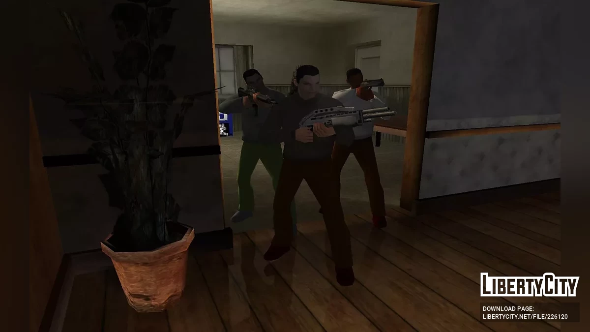 GTA 2D Gameplay Protagonists / GTA San Andreas