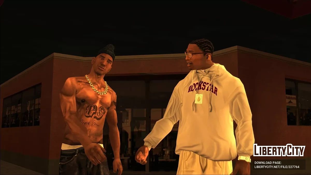 Einige HD-Skins für Charaktere (Navetsea Skin Tweaks, verbessert) / GTA San Andreas