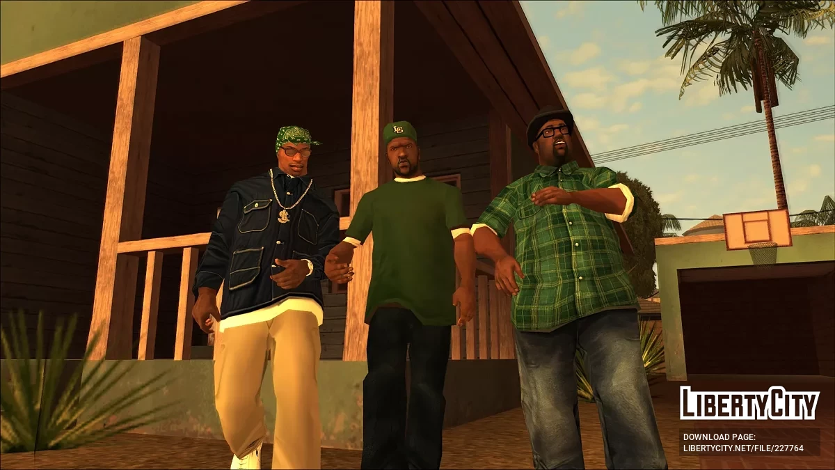 Einige HD-Skins für Charaktere (Navetsea Skin Tweaks, verbessert) / GTA San Andreas