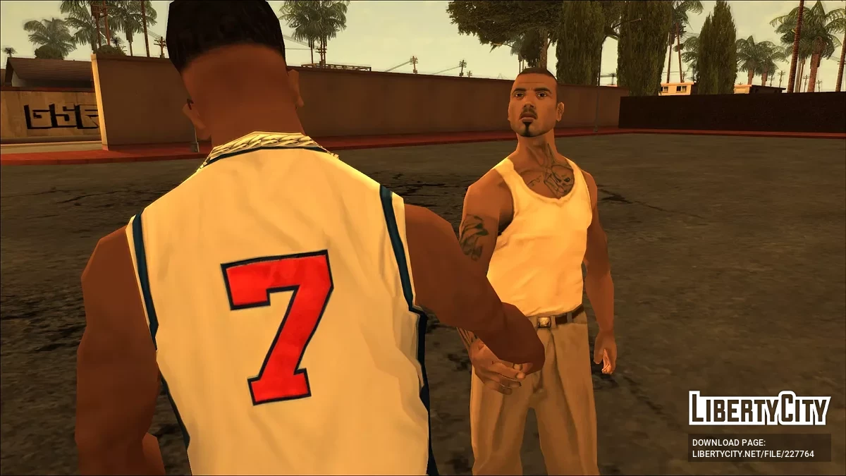 Einige HD-Skins für Charaktere (Navetsea Skin Tweaks, verbessert) / GTA San Andreas
