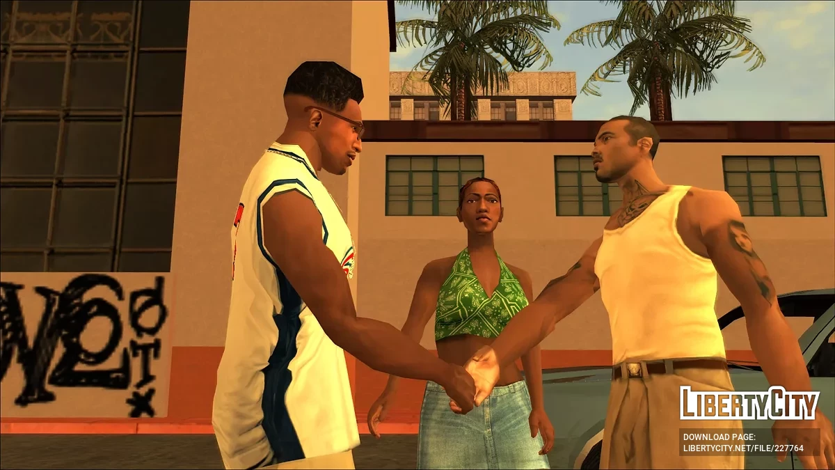 Einige HD-Skins für Charaktere (Navetsea Skin Tweaks, verbessert) / GTA San Andreas