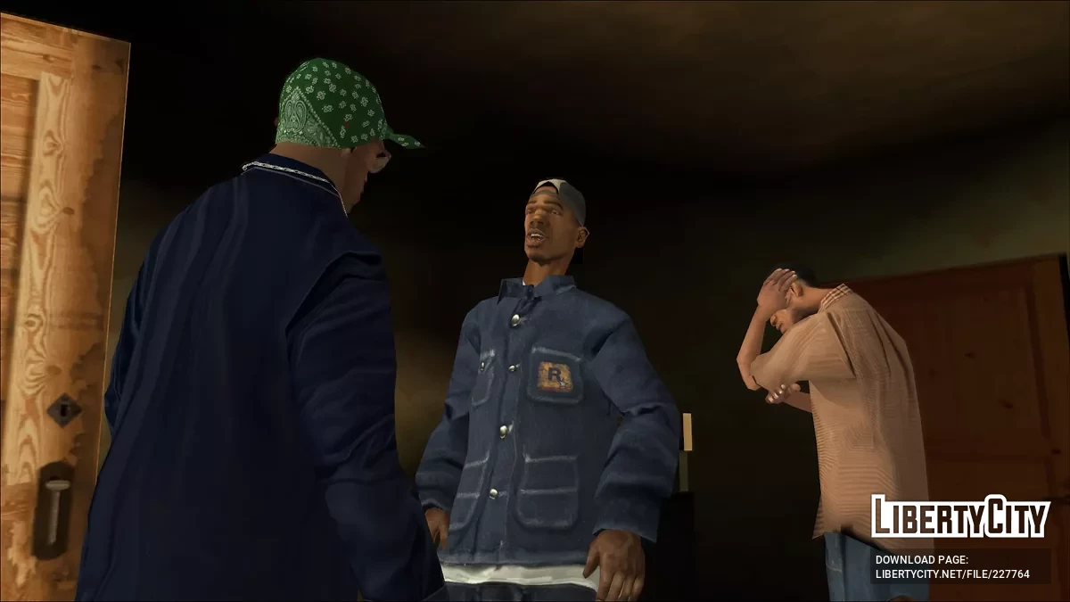 Einige HD-Skins für Charaktere (Navetsea Skin Tweaks, verbessert) / GTA San Andreas