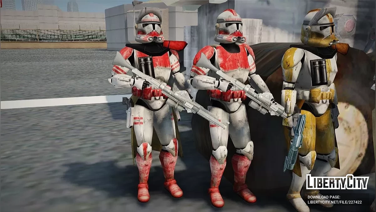 Pack de skins de clones de « Star Wars » / GTA San Andreas