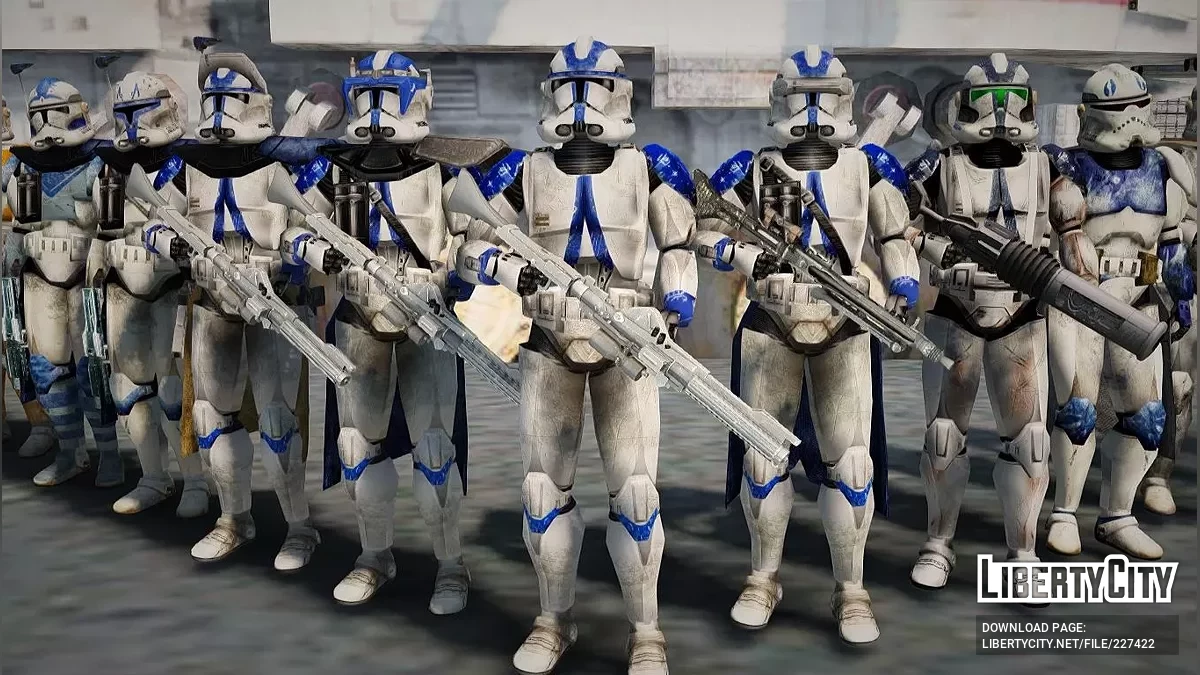 Pack de skins de clones de « Star Wars » / GTA San Andreas