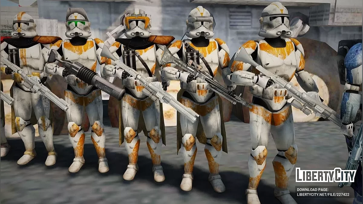 Pack de skins de clones de « Star Wars » / GTA San Andreas