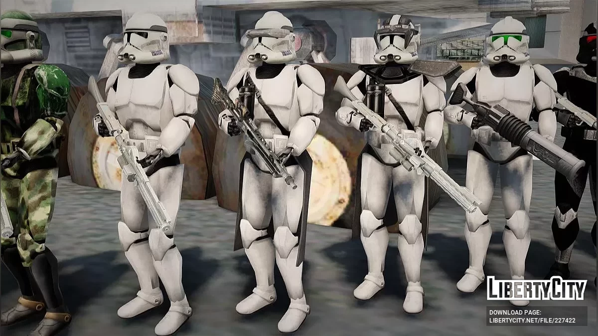 Pack de skins de clones de « Star Wars » / GTA San Andreas