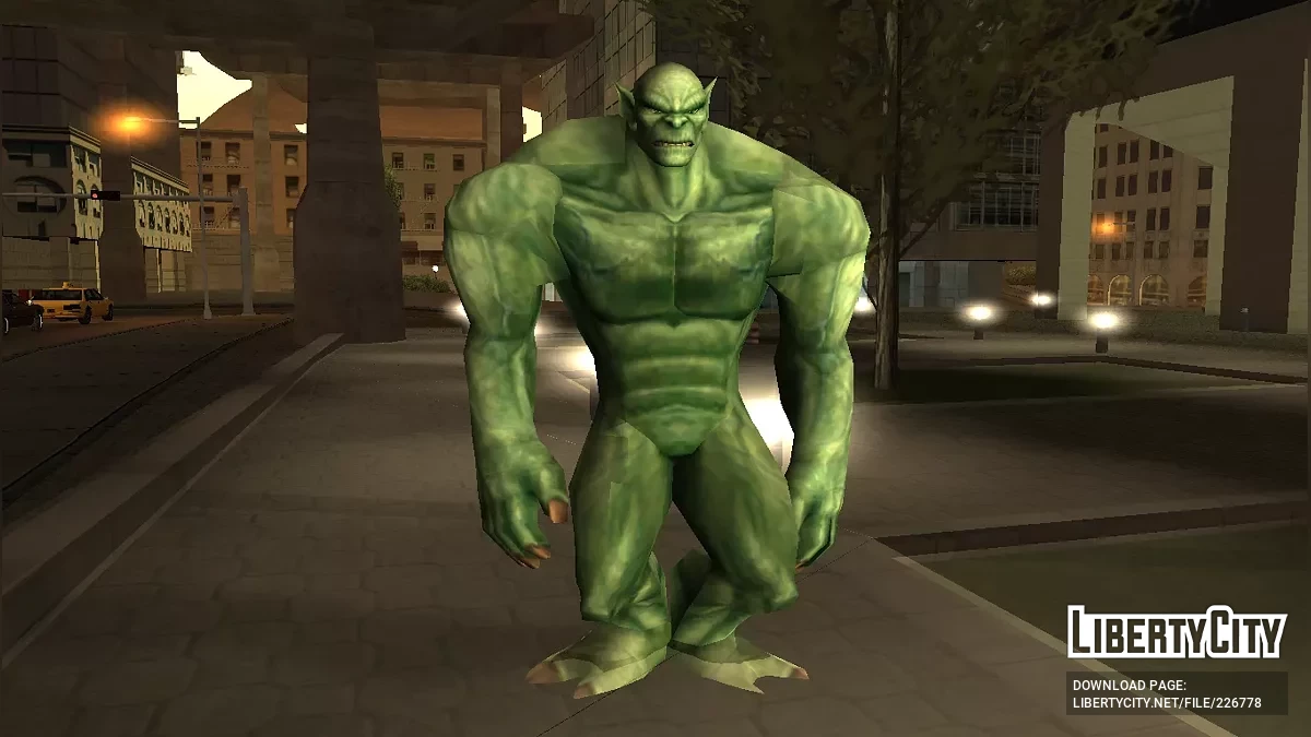 Muhteşem Hulk Kıyafet Paketi (Son Yıkım) / GTA San Andreas